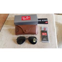 Occhiali Rayban Aviator Neri