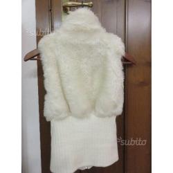 Gilet di pelliccia ecologica