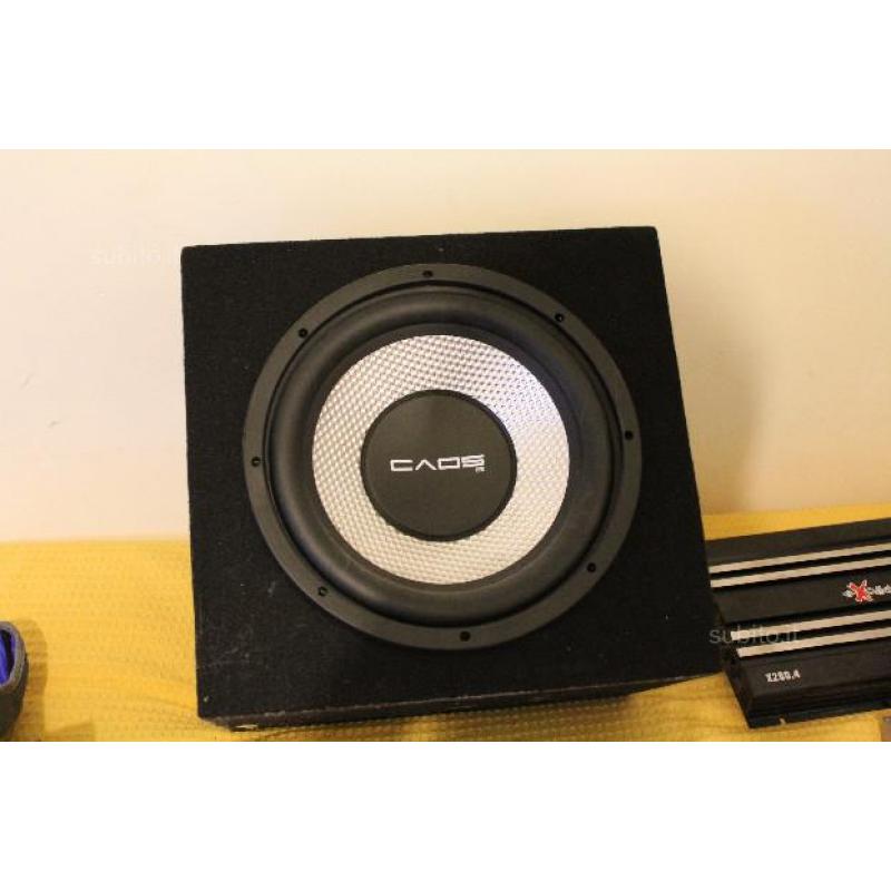 Subwoofer 30cm + Cassa