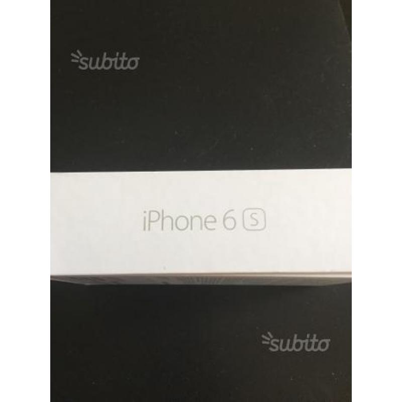 IPHONE 6s 64gb SILVER NUOVO ANCORA DA ATTIVARE