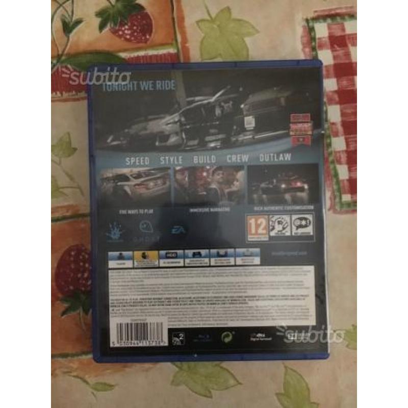 Need for speed ps4