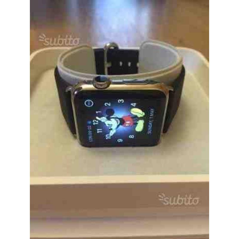 Apple Watch 42mm acciaio. COME NUOVO