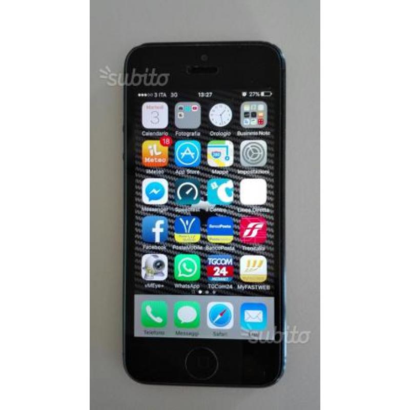 APPLE IPHONE 5 16gb nero