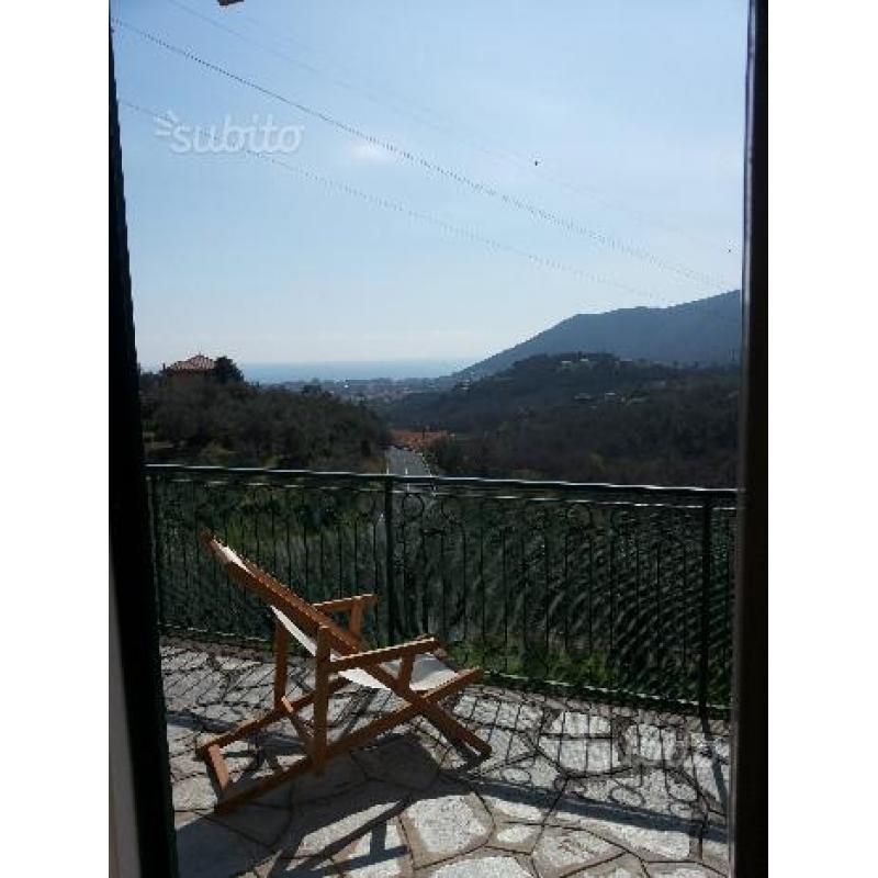 Collina di Loano, vista mare, 4 posti letto