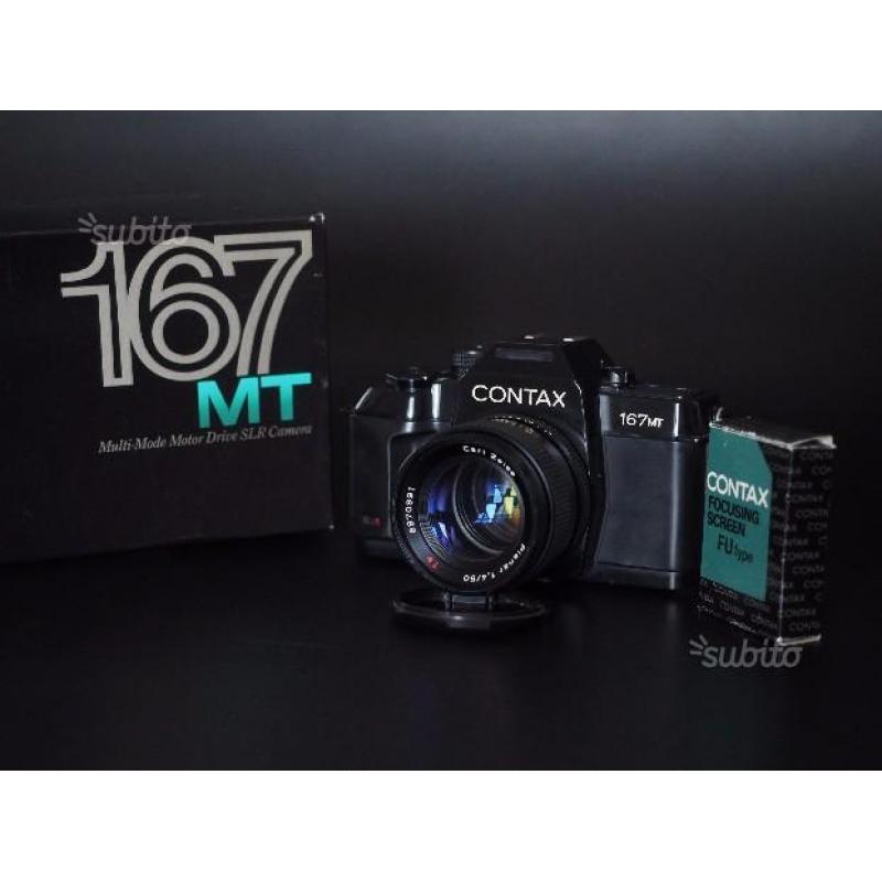 Kit Contax 167MT + Obiettivi e accessori