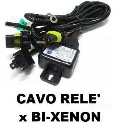 Coppia 2 lampade h4 bixenon 6000°k cavi cablaggio