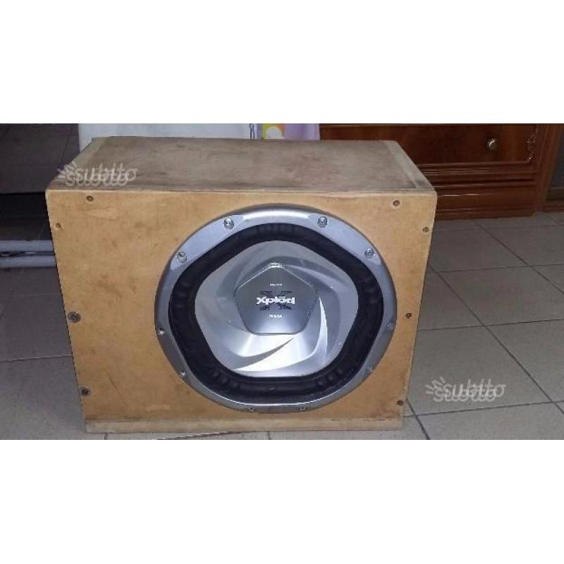 Subwoofer sony explod 1200 watt