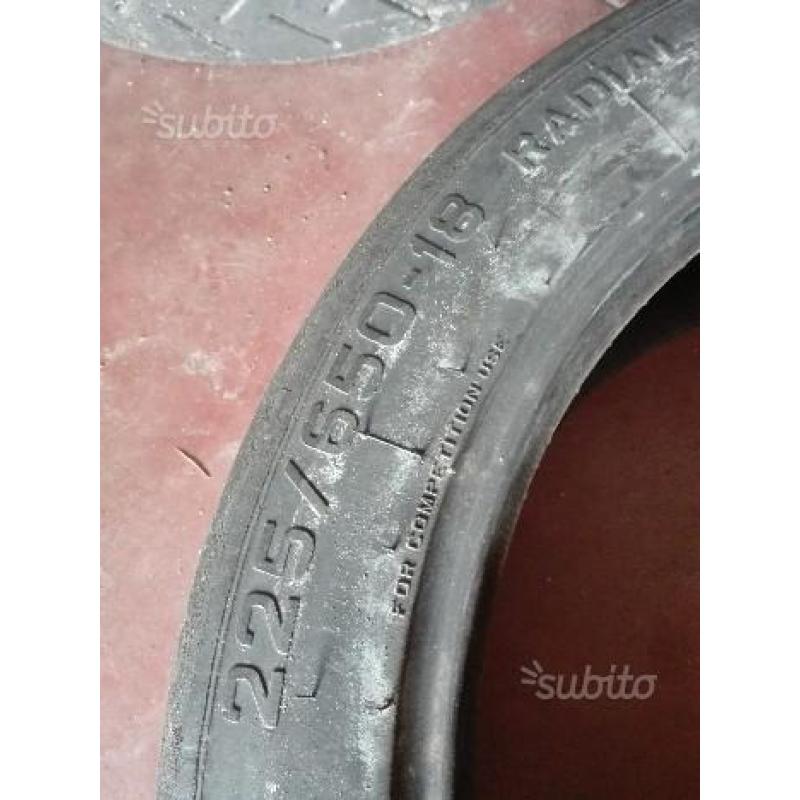 4 gomme stampo 225/650-18 Pirelli come da foto