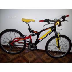 Mtb bottecchia 24 nera e rossa