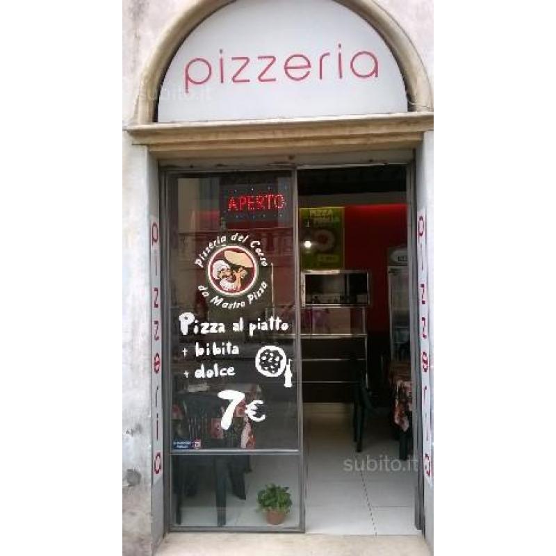 Vendita pizzeria a taglio