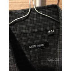 Camicia a quadri nera di Antony Morato XS