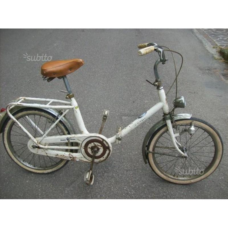 Bicicletta pieghevole tipo graziella marca bianchi