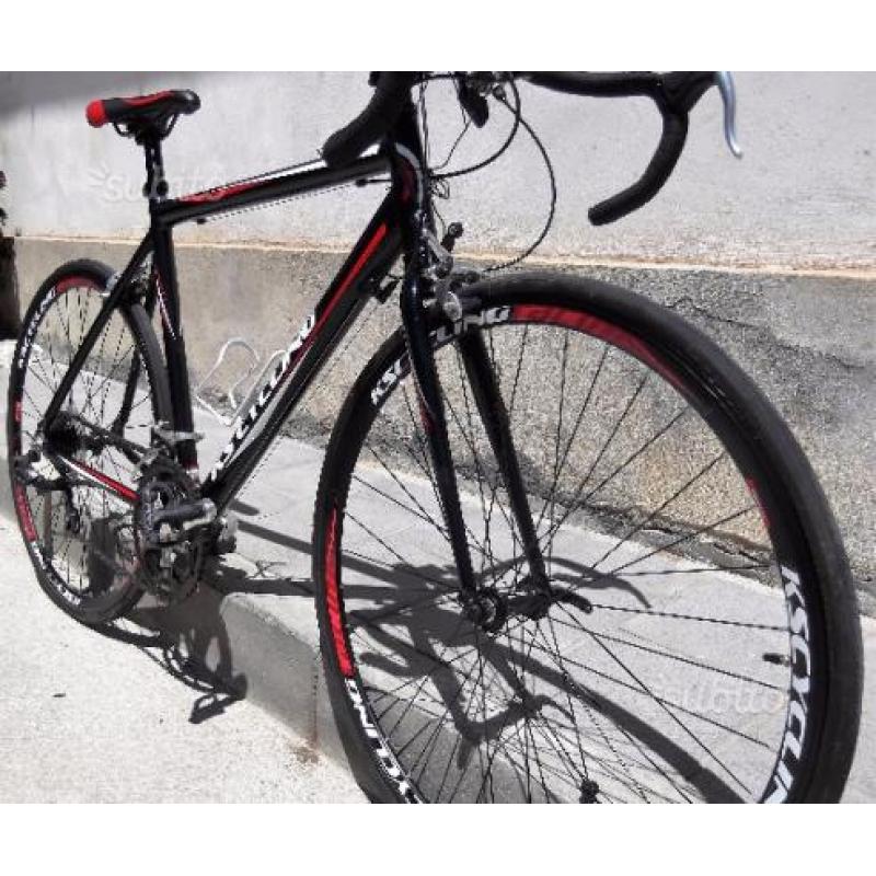 Bici da corsa 28" Euphoria nera KS Cycling uomo