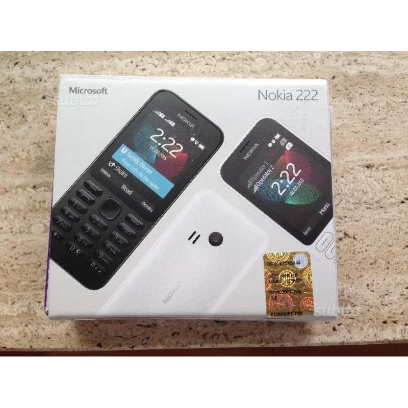 Cellulare Nokia 222, Dual SIM microsoft