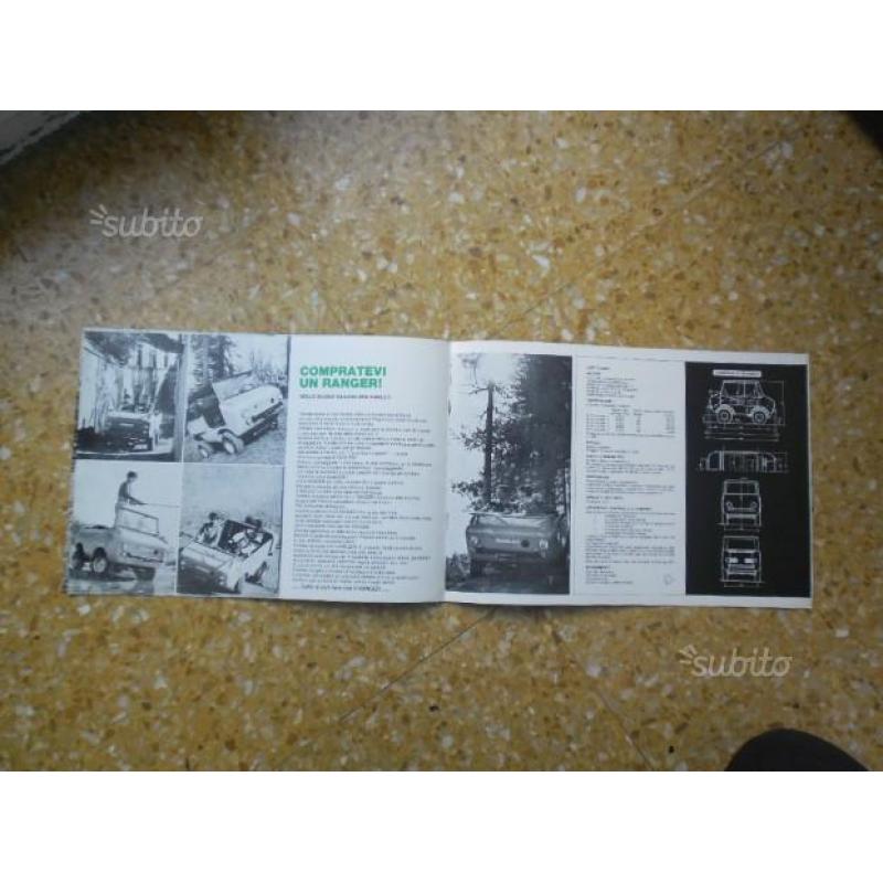 Brochure auto fiat ferves ranger cargo