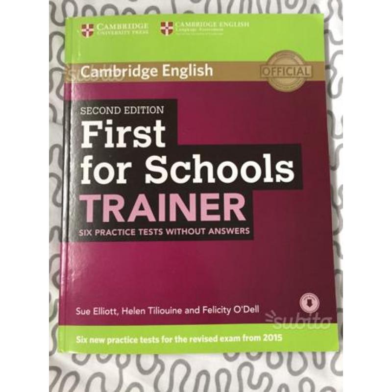 First For Schools Trainer