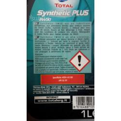 Olio total 5w30 synthetic plus benzina diesel