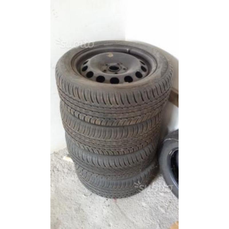 Treno gomme con cerchi 16" audi seat wv skoda