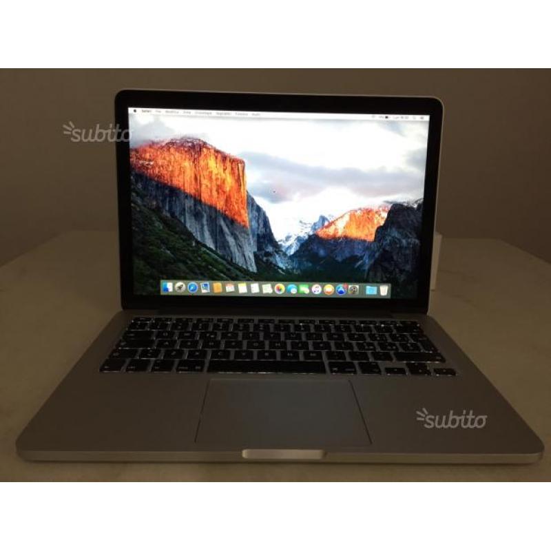 MacBook Pro 13 2015 display retina garanzia 5 anni