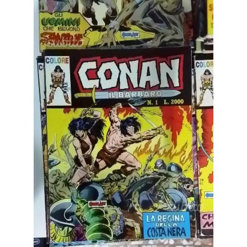 Conan il Barbaro - COLORI B/N -COMIC Art