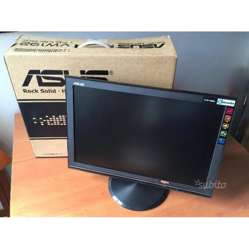 Schermo LCD ASUS VW192S 19" WIDE SCREEN 16:10