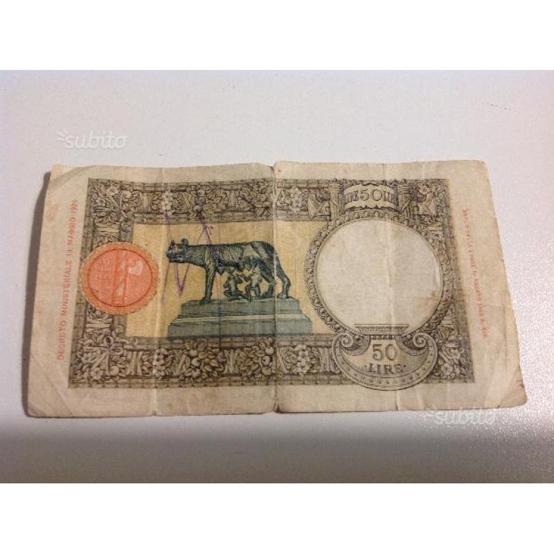 Banconota da 50 lire