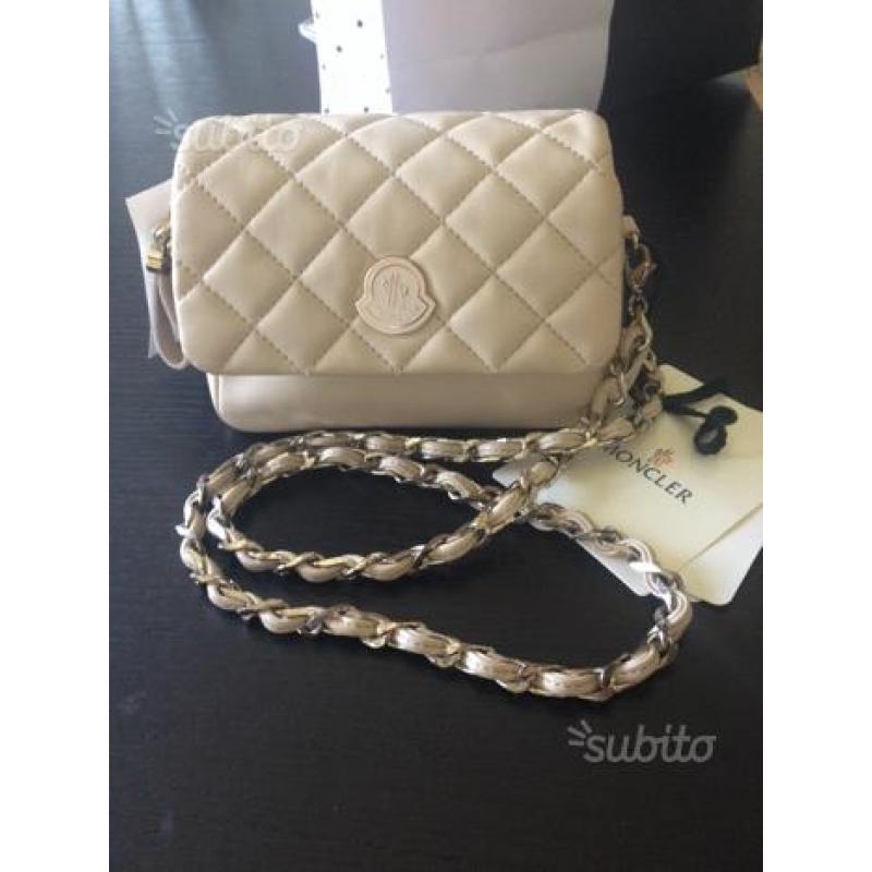 Pochette pelle Moncler originale