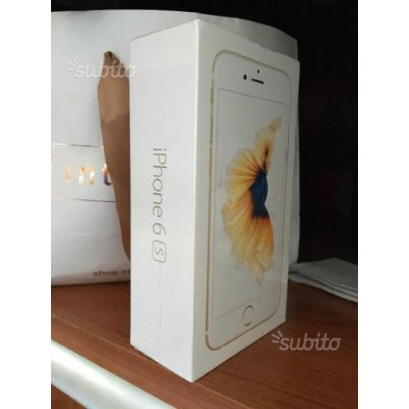 IPhone 6s Gold 64gb imballato permuto