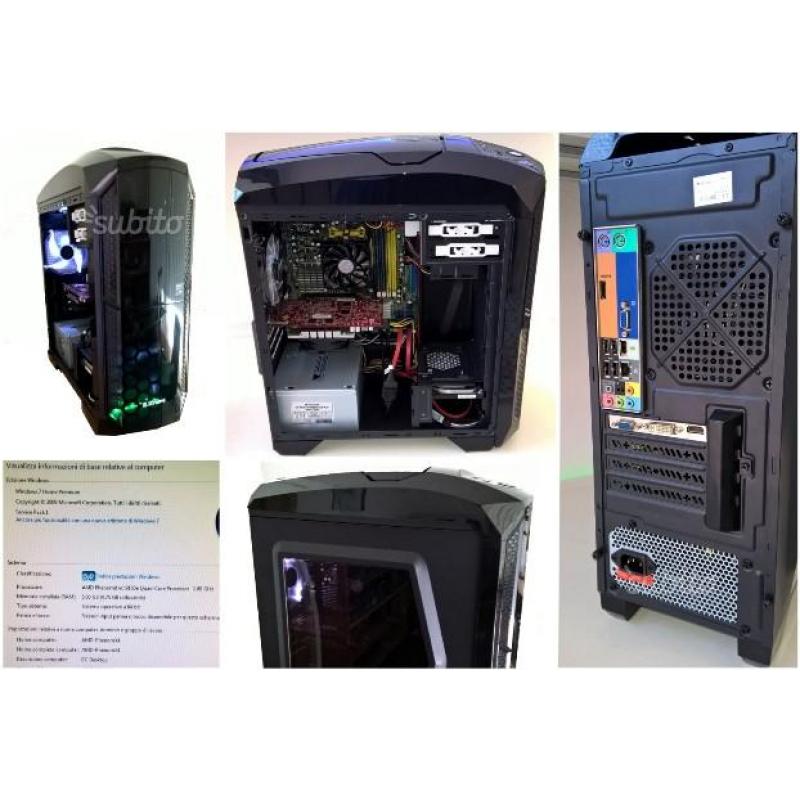 Desktop extreme amd phenom ii x4 hdd 250gb 5gb-ram