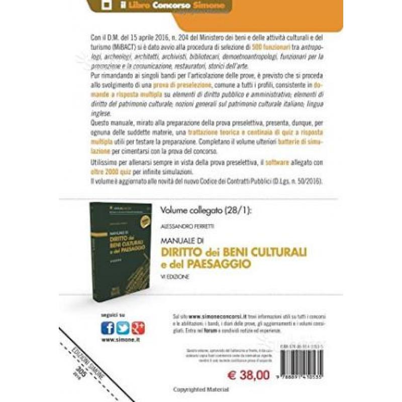 TESTO PER CONCORSO 500 funzionari Mibact