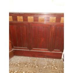 Boiserie pareti parete legno massello ciliegio 8,5