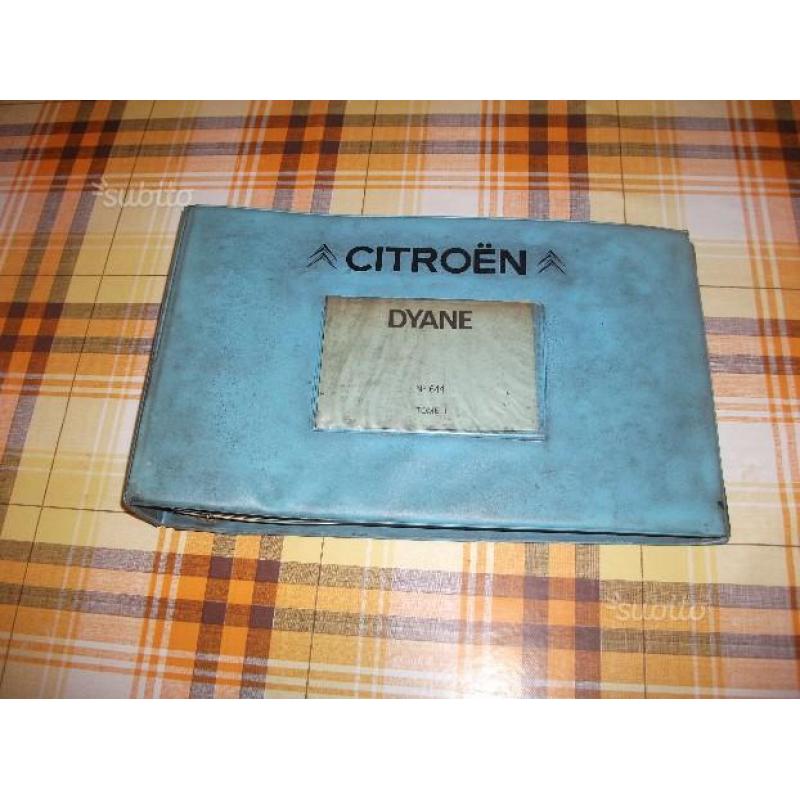 Manuale Ricambi Citroen Dyane