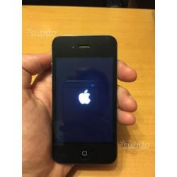 IPhone 4s Nero 16Gb iOS 9.2.1 Batteria Nuova