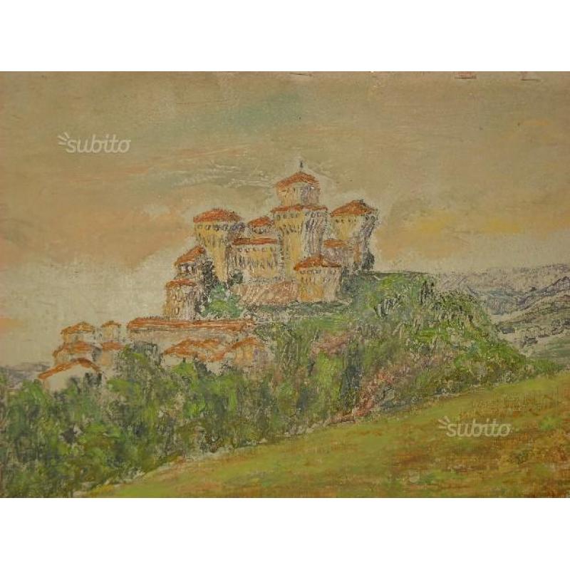 Quadro - renica 1971 - castello di torrechiara