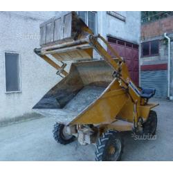 Dumper ribaltabile, 4x4, con pala autocaricante