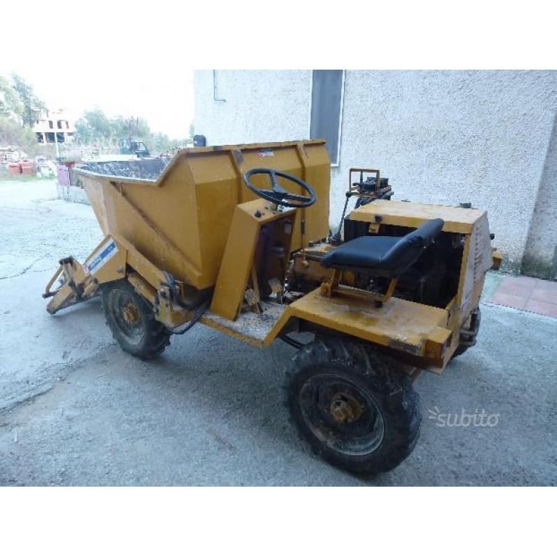 Dumper ribaltabile, 4x4, con pala autocaricante