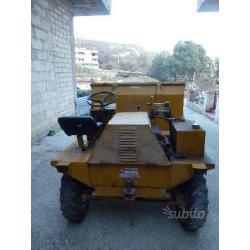 Dumper ribaltabile, 4x4, con pala autocaricante