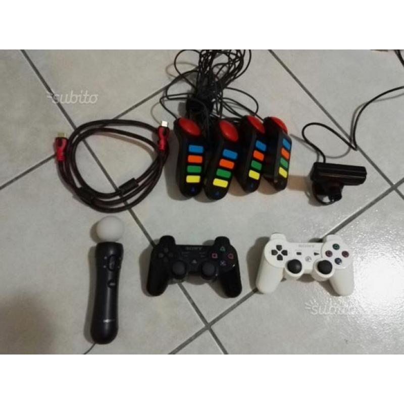 Ps3 - 2 pad + 16 giochi + ps move + hdmi + 2 acc