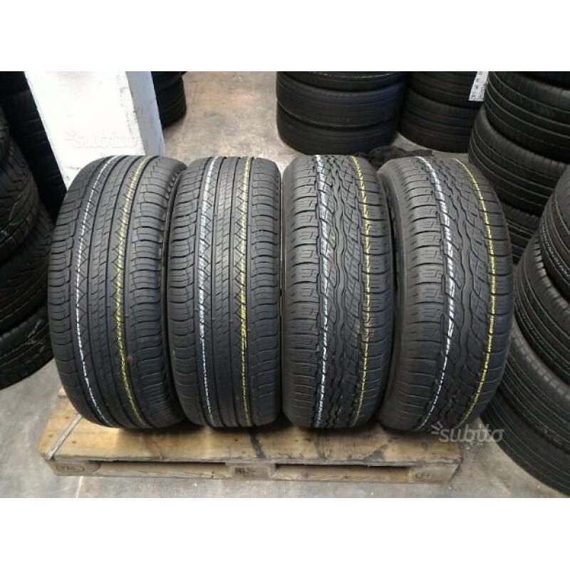 4 Gomme Usate 235 55 18 con 80/90% di battistrada