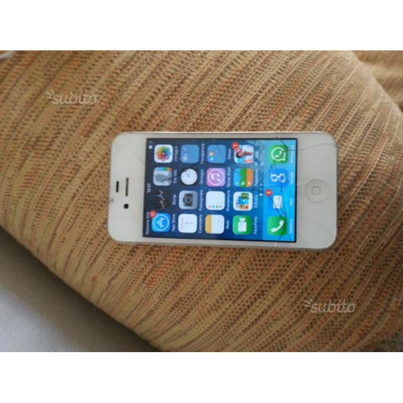 Iphone 4 bianco 16 gb