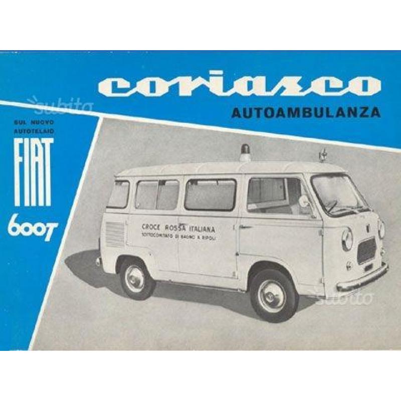 FIAT 600 - Anni 60 AMBULANZA