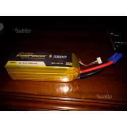 Batteria lipo 5s 18.5V 5800mah