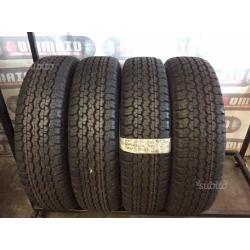 Gomme 205 80 16 bridgestone nuove 4 stagioni