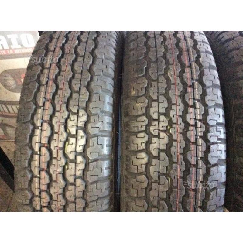 Gomme 205 80 16 bridgestone nuove 4 stagioni