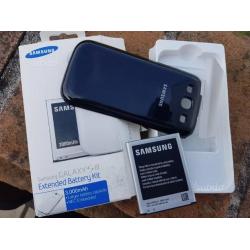 ExtraBattery per Samsung Galaxy s3 batteria Cover