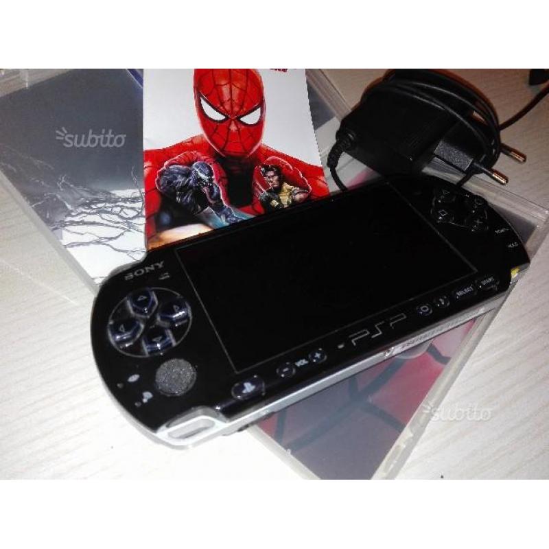 Psp slim/wi-fi+Spiderman il regno delle ombre