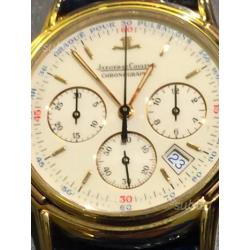 Jaeger le Coultre cronografo in oro 18 kt Odisseus