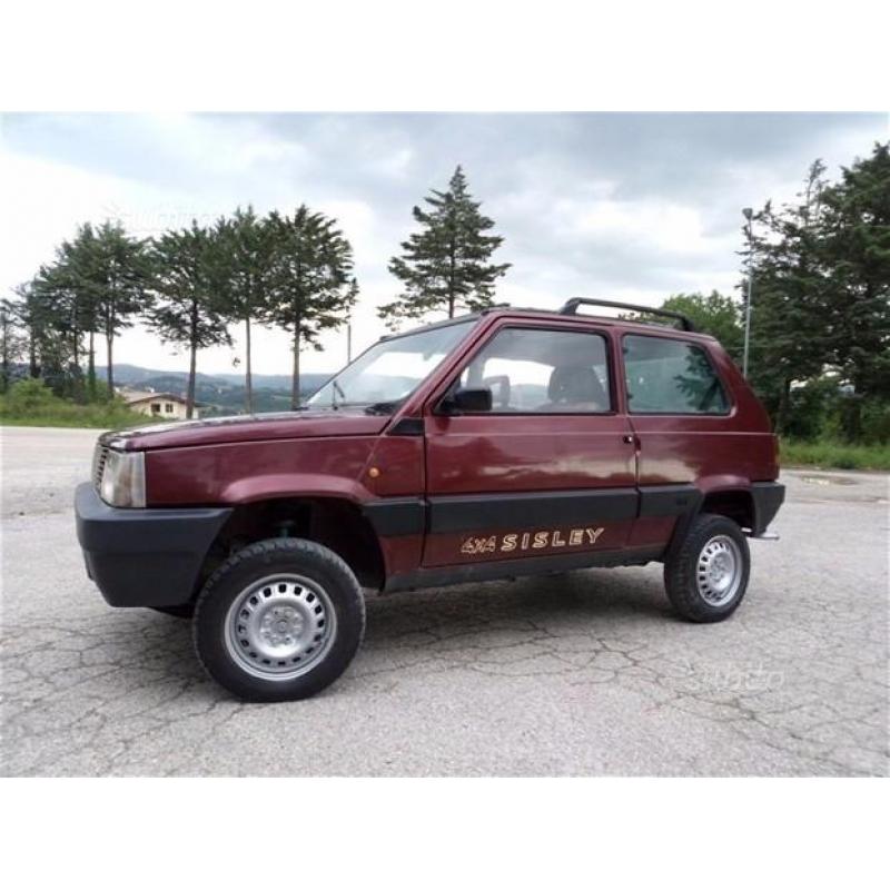 Fiat Panda 4x4 SISLEY-originale-metano-GANCIO-TR