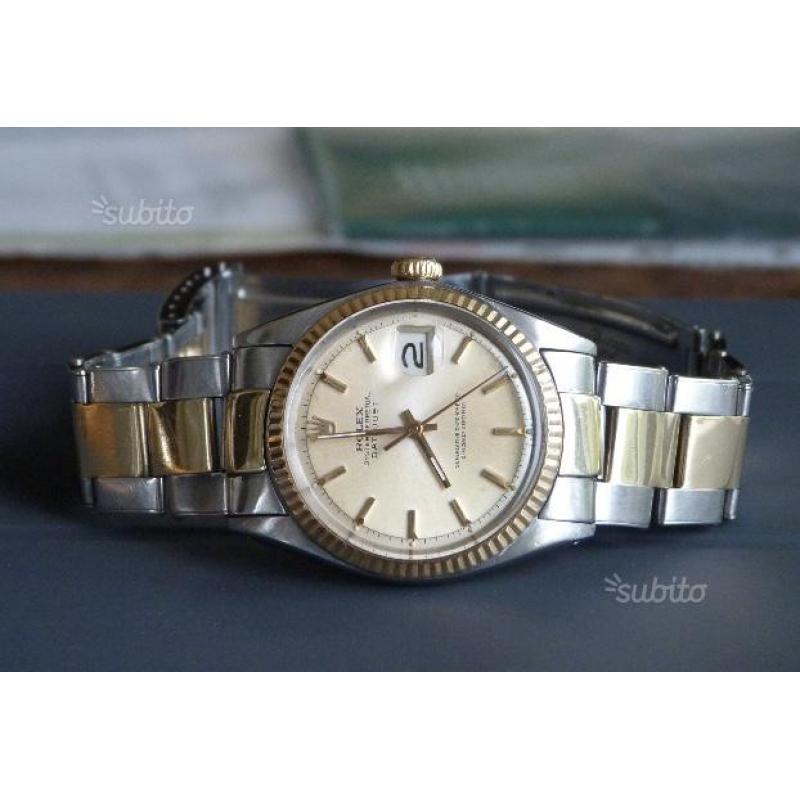 Rolex perpetual date just 1968 con documenti origi