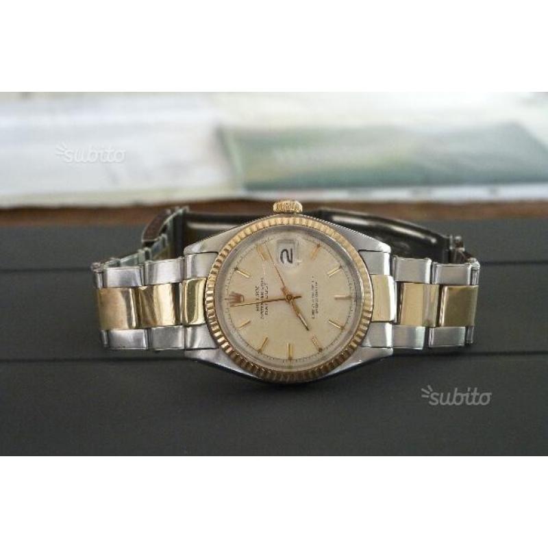 Rolex perpetual date just 1968 con documenti origi